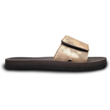 Chanclas Platino - Sandalias de mujer con suela de goma para playa y piscina