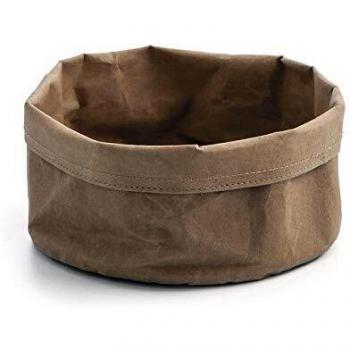 Quid PANERA Kraft 20X9CM Farina, Negro, Estandar
