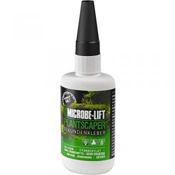 MICROBE-LIFT Plantscaper - Adhesivo para musgos y plantas en acuarios de agua dulce, adhesivo instantáneo, adhesivo para acuarios, paisajismo acuático, alto rendimiento