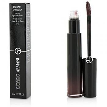 Armani Ecstasy Lacquer Excess Color de Labios con Brillo, Tono 200 Night Berry - 6 ml