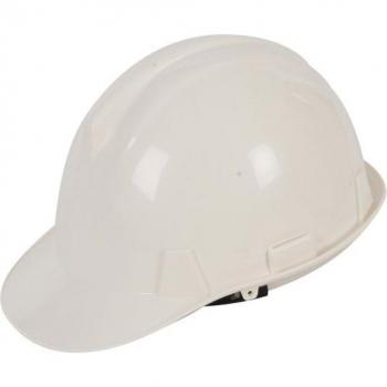 Casco de Seguridad Blanco Silverline EN397 - Talla 50-66 cm - Protección de Cabeza