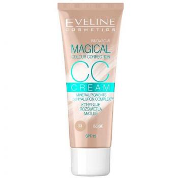 Eveline Cosmetics Magical Colour Correction CC Cream SPF 15 Shade 53 Beige 30 ml