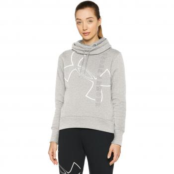 Under Armour Good Europe Hoodie Sudadera, Mujer, Gris, L
