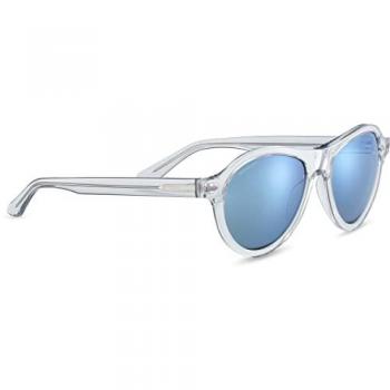 Serengeti Danby Polarized Sunglasses for Men and Women, Round Acetate Lenses, One Size, Multicolor