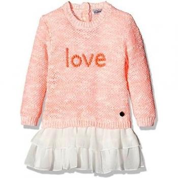 Dirkje 32V-23227H, Vestido para Bebés, Naranja