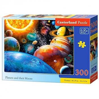 Puzzle Castorland Planetas y sus Lunas 300 Piezas