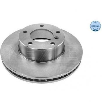 Disco de freno MEYLE 015 521 0002 con diámetro de 280 mm, grosor de 22 mm, tipo ventilado, material fundición gris y diseño de disco liso