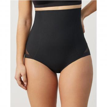Braga alta reductora Ysabel Mora 19611 con tejido invisible, color negro, talla XXL