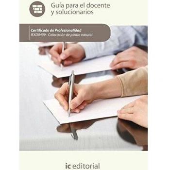 Colocación de la piedra natural. iexd0409 - guía para el docente y solucionarios