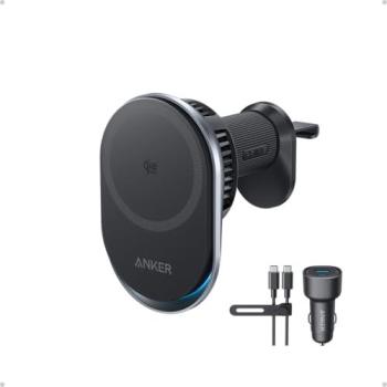 Anker Prime 25W Qi2 MagSafe Wireless Car Charger and Holder