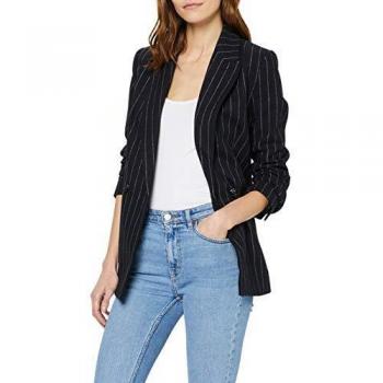 Superdry Edit Sapporo Blazer, Chaqueta de traje Mujer, Azul