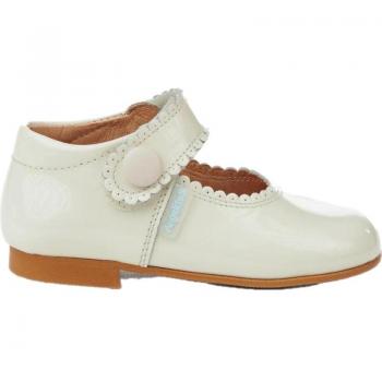 Zapatos de Niña Angelitos 1502 Charol Beige