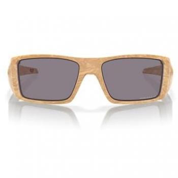 Oakley Heliostat Polarized Sunglasses - Matte Stone Desert Tan with Prizm Grey Lenses