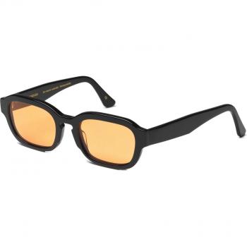 Colorful Standard 01 Deep Black Solid/Orange Sunglasses