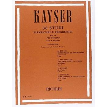 Estudios Elementales y Progresivos Op. 20 Vol. 1 para Violín - Zanettovich