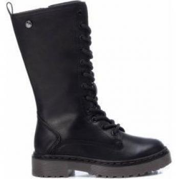 XTI Kids 150087 Botas de Niña en Negro con Cremallera