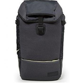 Mochila Eastpak Unisex Tejido Gris, Negro y amarillo EK18A59N Gris 14x29x47.5 cm