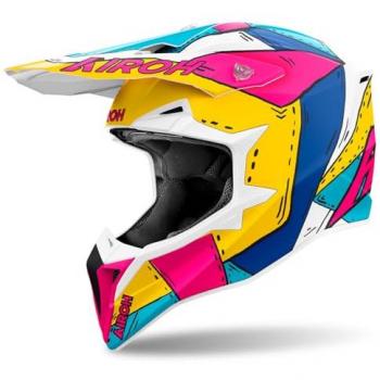 Casco de Moto Cross Enduro Airoh Wraaap Paint Opaco XL