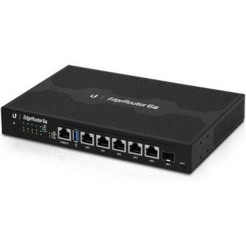 Ubiquiti EdgeRouter 6P - 6-Port Gigabit PoE Router with EdgeMAX Technology