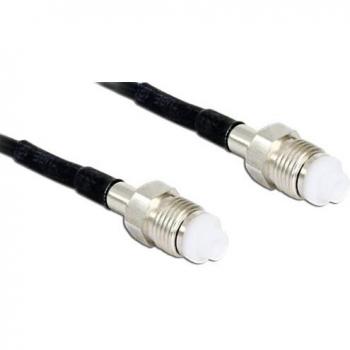 Cable Coaxial RG-174 FME Negro 1 m DeLOCK 88593