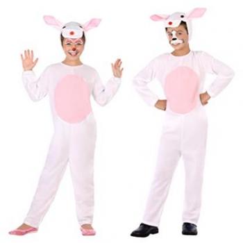 Disfraz de Conejo Blanco para Niños (2 Piezas) 3-4 Años