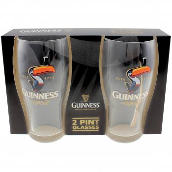 Guinness Tucán 2 Paquete De Vasos De Cerveza