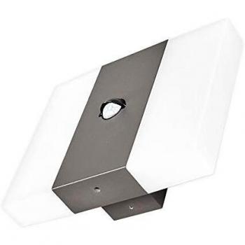 Lindby - Lámpara LED de pared exterior con detector de movimiento | Lámpara de pared exterior moderna IP44 | Iluminación exterior de pared para patio, jardín, terraza, balcón, casa
