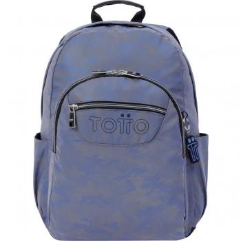 Mochila Escolar Totto Acuarel para Portátil de 14 - Camuflaje Morado