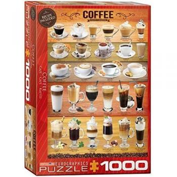 Puzzle Eurographics - Café, 1000 piezas, 48 x 68 cm