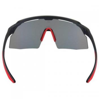 AZR Iseran Unisex Sunglasses - Black and Red