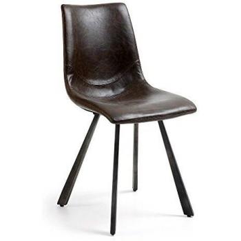 Kavehome Silla Trap, marrón oscuro