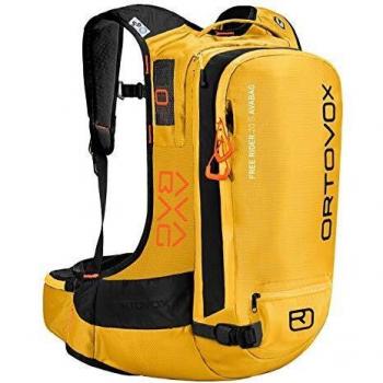 ORTOVOX Free Rider 22 Avabag Kit Mochila, Mujer, Yellowstone, 22 L