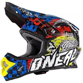 O'Neal Backflip Rl2 Youth EVO Wild - Casco para Niños, Multicolor, M