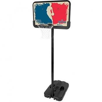 Spalding Korbanlage NBA Logoman Portable - Tablero portátil de baloncesto, color multicolor, talla 44