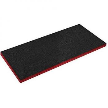 Espuma Recortable Easy Peel Roja/Negra para Cajones de Herramientas 1200 x 550 x 50 mm