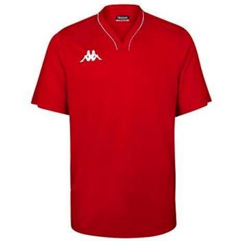 Kappa Calascia Camiseta Baloncesto, Hombre, Rojo, 2XL