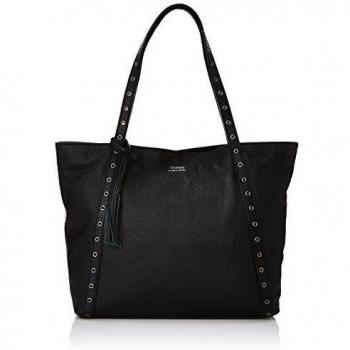 Loxwood Marilou Eyelets - Bolso de hombro para mujer, color negro