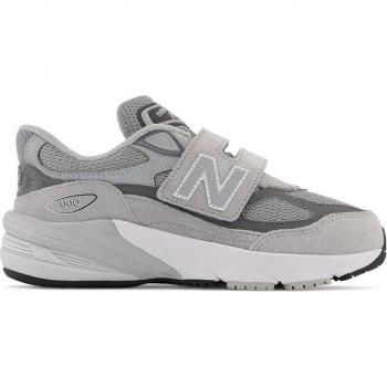 New Balance Kids' 990v6 Casual Sneakers - Grey, Size 3