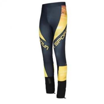 Pantalón largo La Sportiva Stratos V Racing M (Negro/Amarillo)