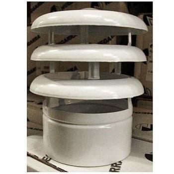 Vacuflex - Deflector 3 Aros 125Mm Aluminio Blanco