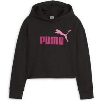 Sudadera Puma Essentials+ 2Color Hoodie Negro Infantil