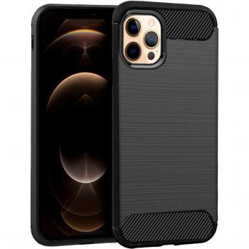 Funda Carbón Negro para iPhone 12 Pro Max