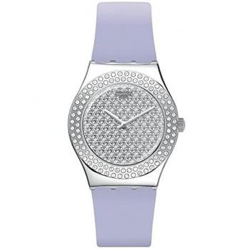 Reloj de Pulsera Swatch Analógico Mujer Irony Medium Lovely Lilac YLS216