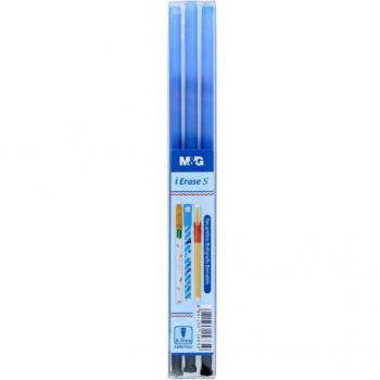M&G Recambio Bolígrafo Borrable Azul (Pack de 3)