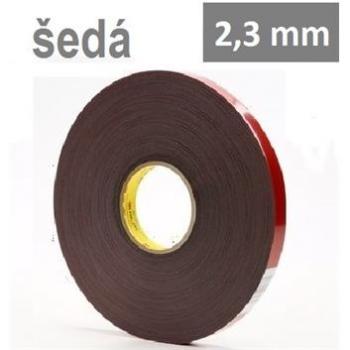 Cinta Acrílica VHB 4991F 3M 12mm x 16,5m Gris 2,3mm Doble Cara Altas Prestaciones