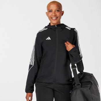 Adidas Chaqueta Tiro23 L Windbreaker, chaqueta para mujer, color negro, talla M, modelo IA1633