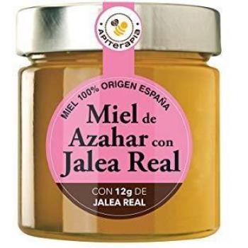 Apiterapia - Miel de Azahar con Jalea Real - Miel Origen España - 300 g