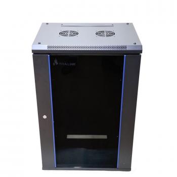 Extralink 18U Wall-Mounted Rackmount Cabinet Black