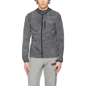 Puma nightcat Jacket Chaqueta, primavera/verano, hombre, color puma black heather, tamaño L