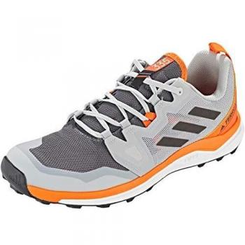 adidas Terrex Agravic, Zapatillas Deportivas Hombre, Grey Five/Core Black/Orange, 43 1/3 EU